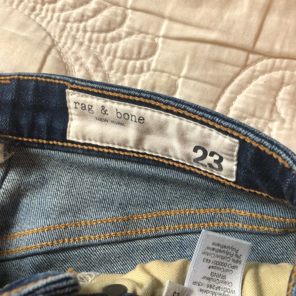 Never worn rag & bone Nina High-Rise Skinny - Irving - Size 23 - Picture 7 of 10